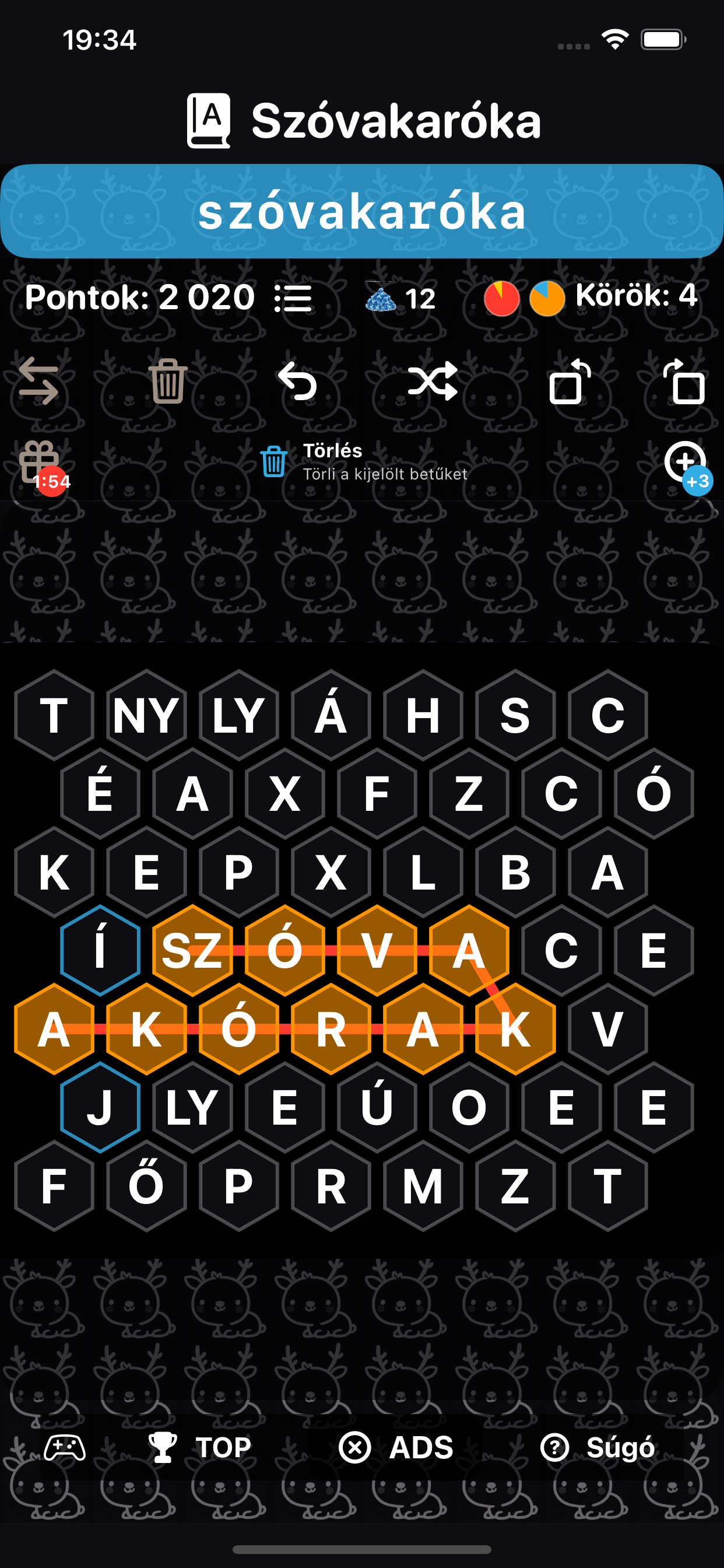 Szóvakaróka iPhone